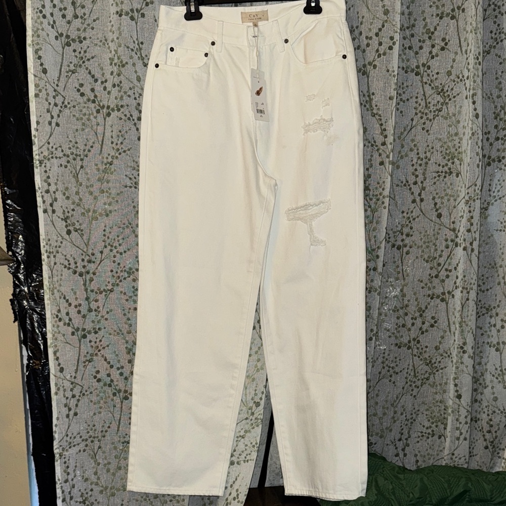Chelsea & Violet White Denim Jeans